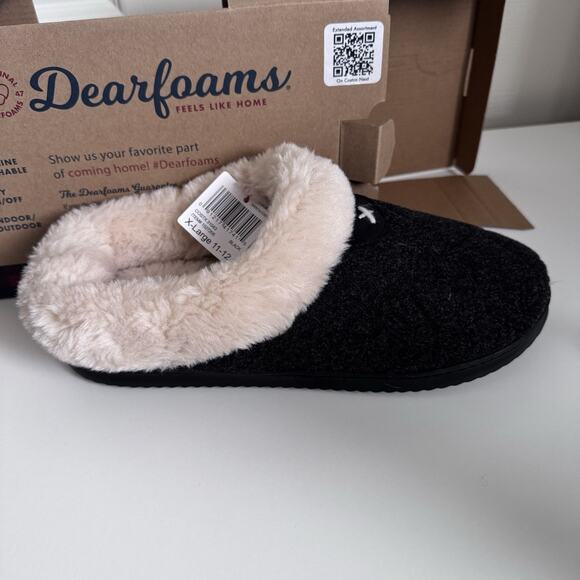 Dearfoams Woman's Indoor/Outdoor Memory Foam Clog Slippers XL 11-12 New in Box - Picture 5 of 8